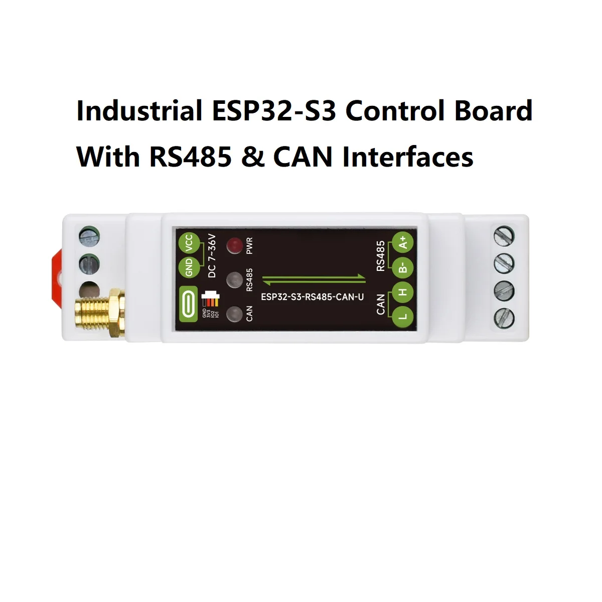ESP32-S3 Kommunikationsgerät-Steuerplatine mit externer Antenne – Bild 6