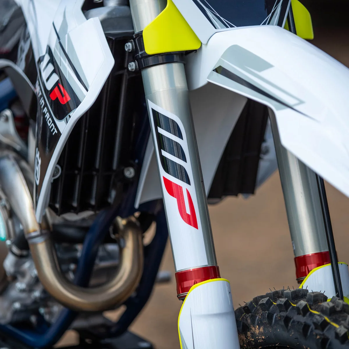 Motorrad-Vordergabel-Aufkleber Motocross Wasserdichte Gabel-Dekorfolie – Bild 5