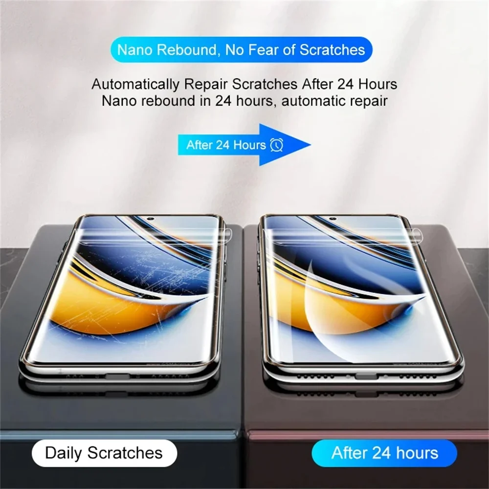 Weiche Hydrogel-Folie für Realme 16 14 15 13 12 11 10 9 Pro (5 Stück) – Bild 2