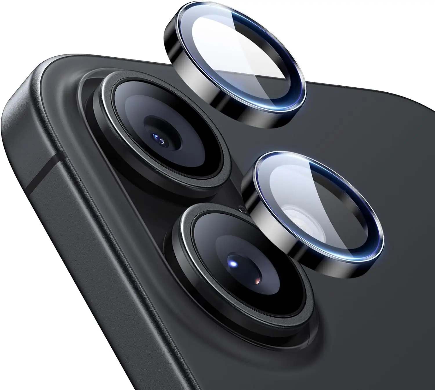 Aluminiumlegierungs-Schutz für iPhone 17 18 Objektivschutz iPhone17 iphone18 Gehärtetes Glas