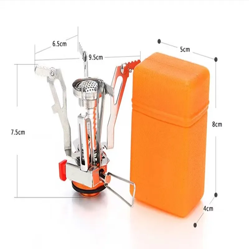 Gas Herd Camping Zubehör Tragbare Outdoor Camping Aluminium Legierung – Bild 4