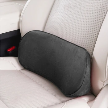 Auto Memory Foam Lordosenstütze Kissen Taille Kissen Rückenlehne Sitz Fahrer Reise Zurück Unterstützung Auto
