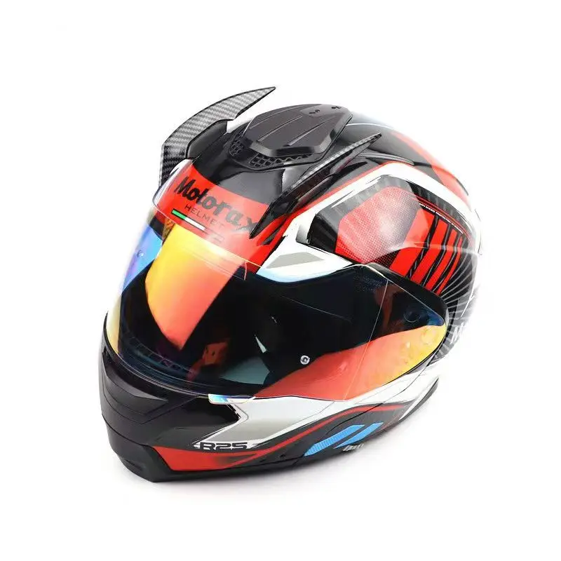 1 Paar Universal Motorrad Winglet Aerodynamischer Spoiler Dynamischer – Bild 6