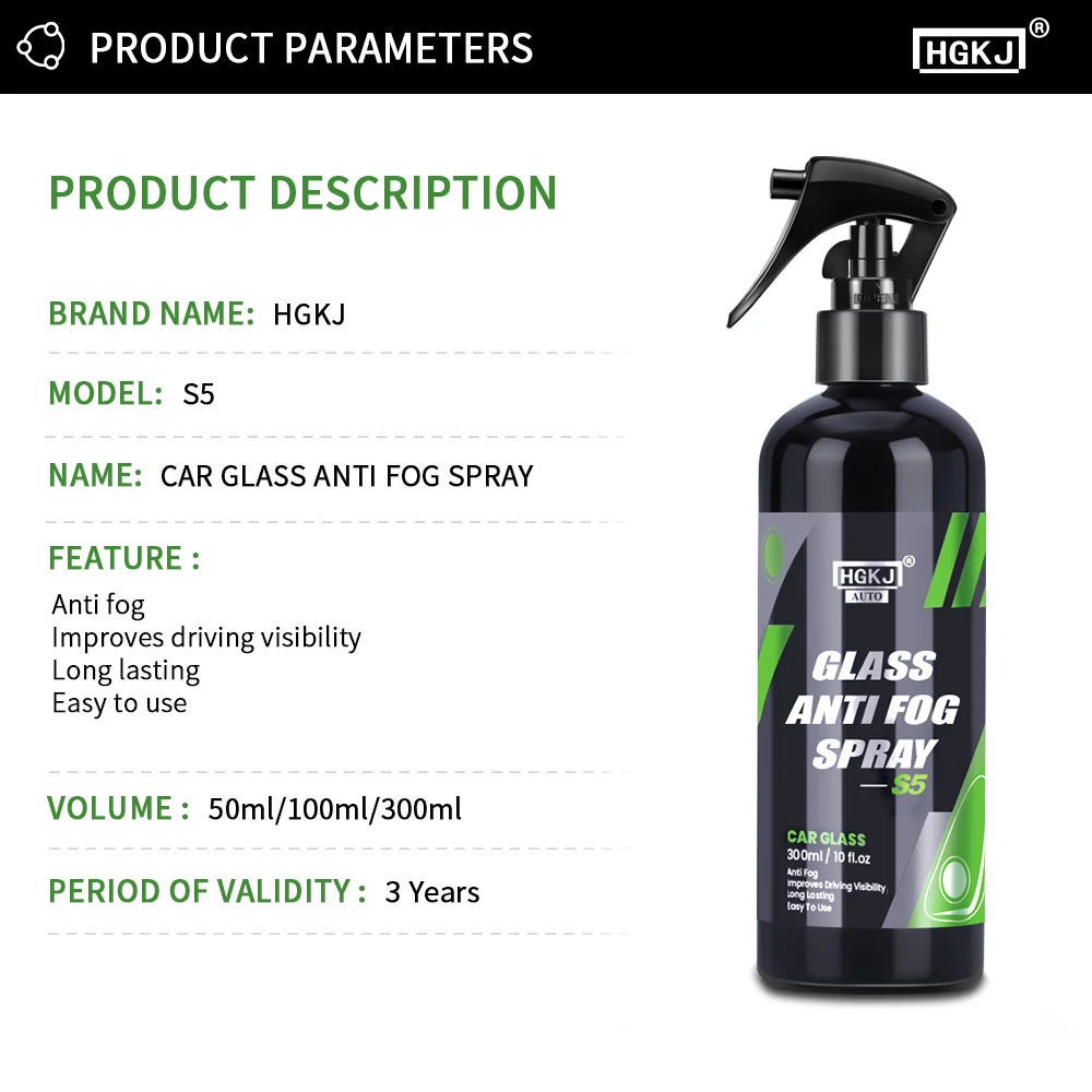 Auto Fenster Anti Nebel Spray Flüssigkeit Farbe Pflege Polieren – Bild 6