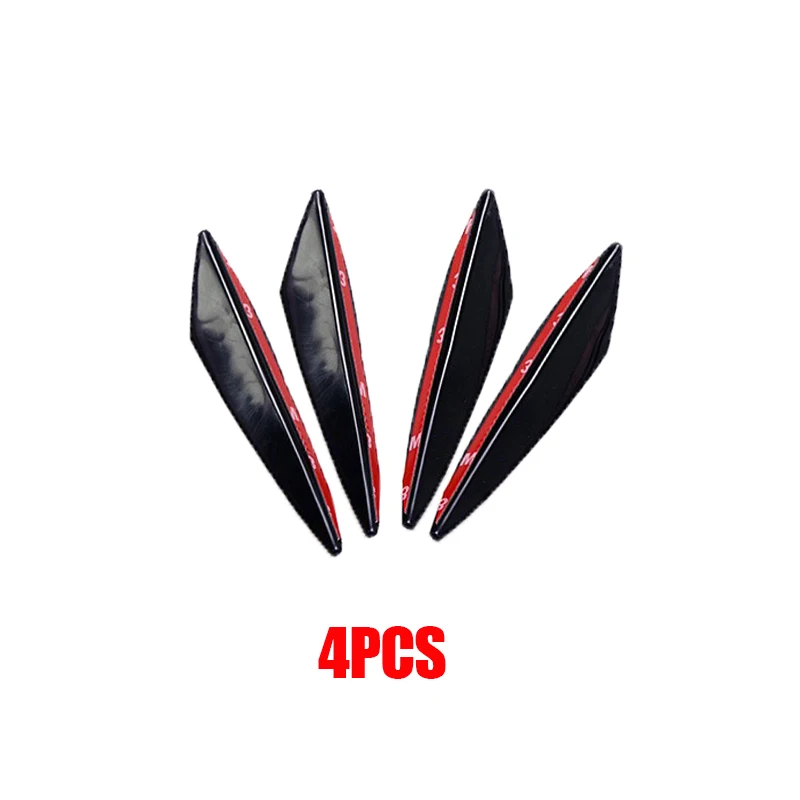 Universal Frontschürze Lip Dekoration Diffusor Splitter Flossen Körper Spoiler Canards Wertigkeit Kinn Auto