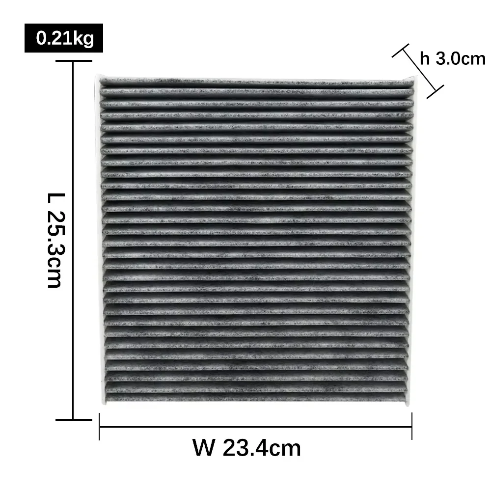 Auto Pollen-Innenraumfilter Aktivkohle 5Q0819653 Für Audi A3 (4 Stück) – Bild 2