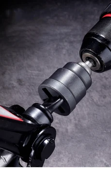 Auto-Wagenheber-Adapter, Buchsen-Konverter für Scheren, Auto-Wagenheber, robuster Werkzeugwechsel-Konverter