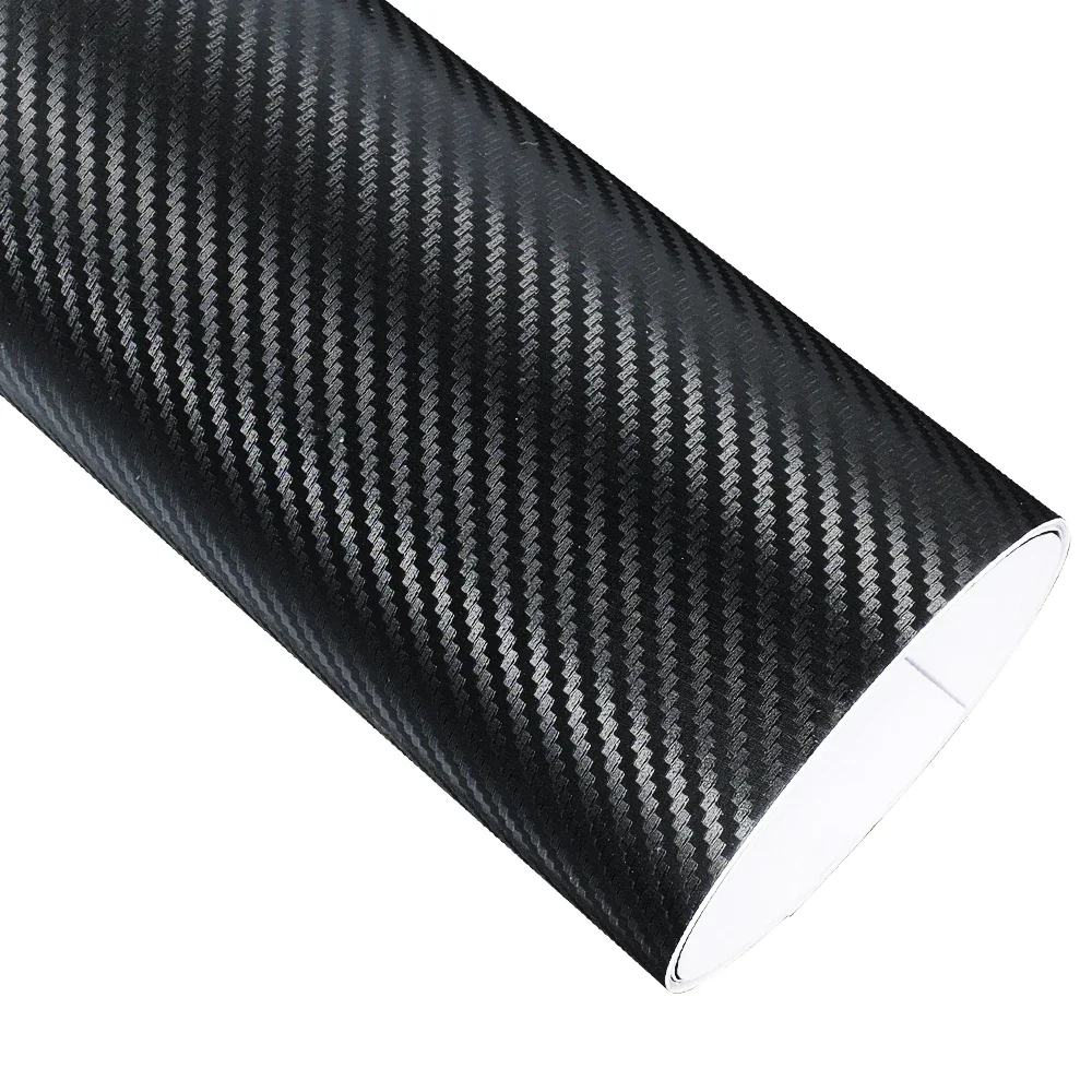 Auto Film Abdeckt 2D 3D 4D 5D 6D Glänzend Carbon Faser Verpackung Vinyl Film Auto Motorrad Wasserdichte PVC