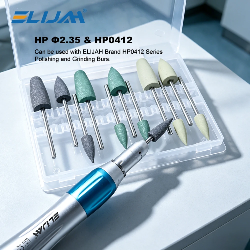 ELIJAH 203C Dental Niedrigdrehzahl-Handstück-Set 2/4-Loch Luftmotor – Bild 5
