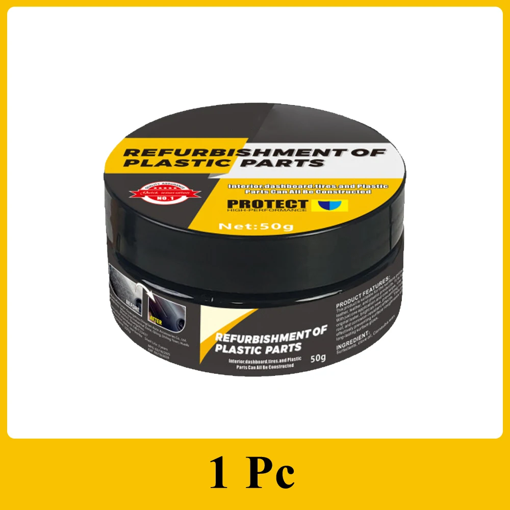 B1257 Auto Innen Kunststoff Leder Kratzer Reparatur Paste Auto Polieren Wachs Reparatur Anti-Aging Paste