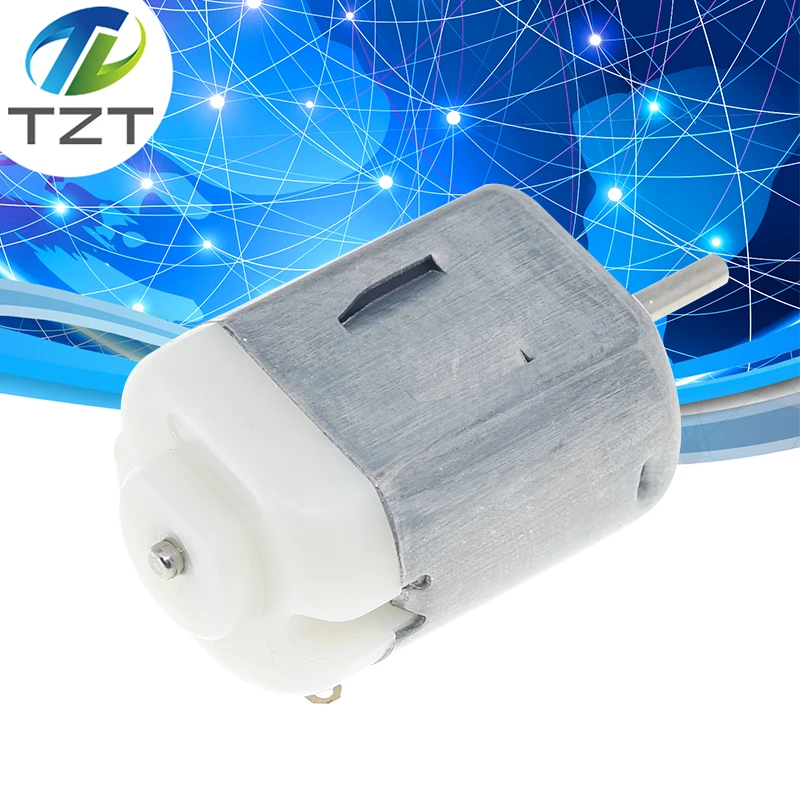 TZT 3V 0,2A 12000RPM 65Gcm Mini Micro DC Motor für DIY Spielzeug Hobbies Smart Auto MOTOR für Arduino