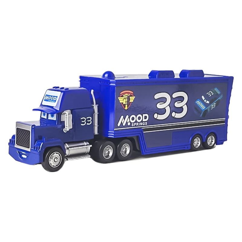 Lot von LKW-Rennmodellautos aus Cars 2 & 3: Lightning, Mack, Uncle – Bild 2