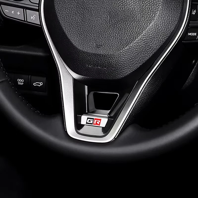 Auto Lenkrad Dekoration Fit Für GR Corolla 2019-2021 RAV4 2020 Auto – Bild 3