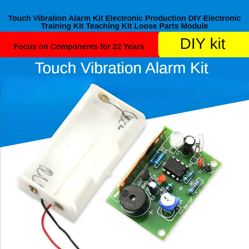 Touch Vibration Alarm Kit elektronische Produktion DIY elektronische Trainings kit Lehr kit lose Teile Modul
