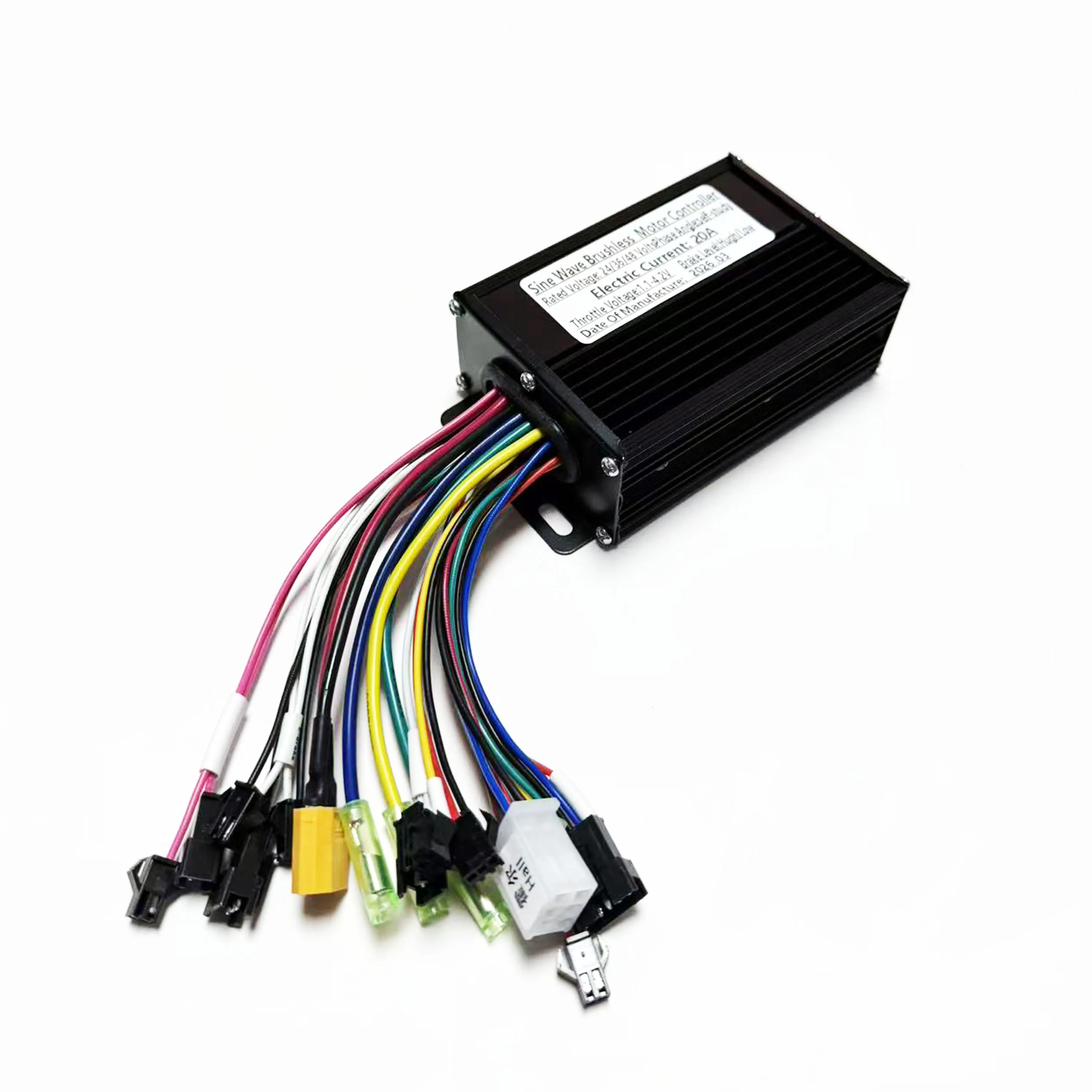 24V/36V/48V 20A Sinuswellen-Bürstenloser Motorcontroller 350W/500W – Bild 3