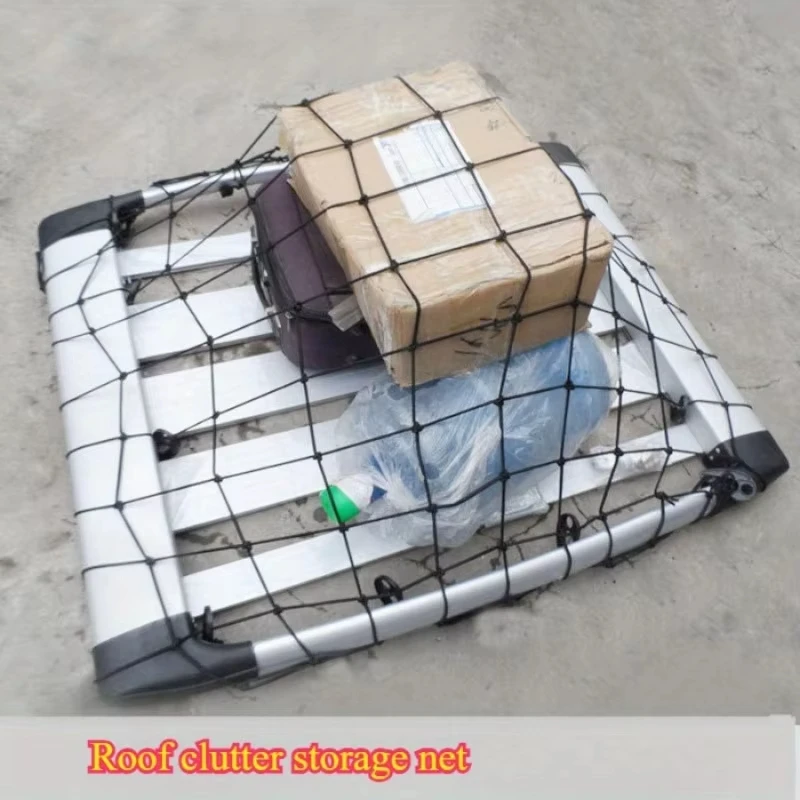 Auto-Dachgepäcknetz (Neues Design) - 120x90cm /50x90cm Seilnetz – Bild 6