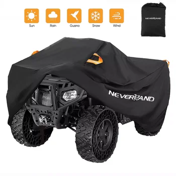 Quad Bike ATV Abdeckung Universal 190T Wasserdicht Motorrad Fahrzeug Roller Kart Motorrad Beständig Staub UV