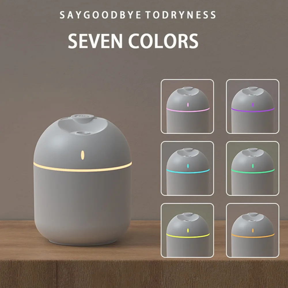 270ML Luftbefeuchter Kühlen Nebel Aroma Diffusor LED Nachtlicht – Bild 5