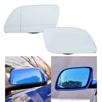 Volkswagen VW Polo mk4 2002 2003 2004 2005 Beheizte Seitenspiegel-Gläser Türflügel Rückspiegel Weißes