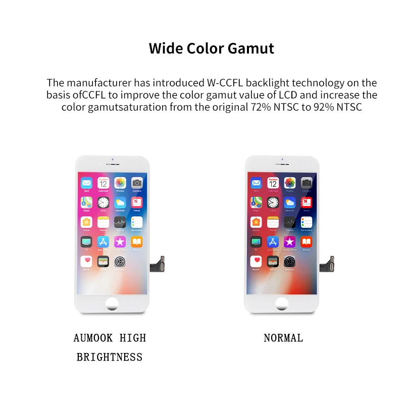 AAA+ OEM LCD Für iPhone 6 6s 7Plus 8Plus LCD Touch Screen Digiziter – Bild 6