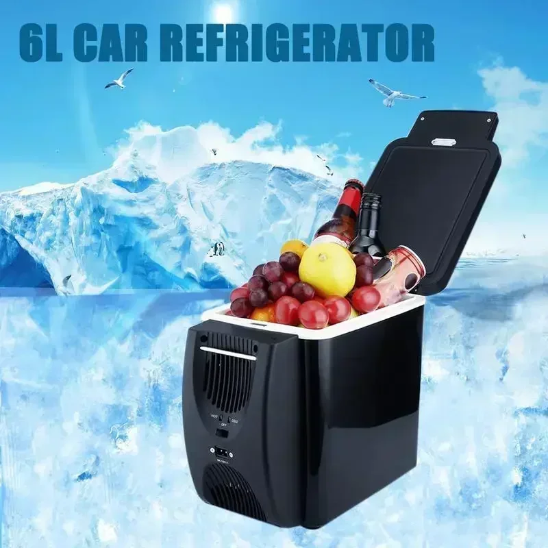 6L 12V Elektrischer Auto-Kühlschrank Mini-Gefrierschrank Auto-Kühlbox – Bild 5