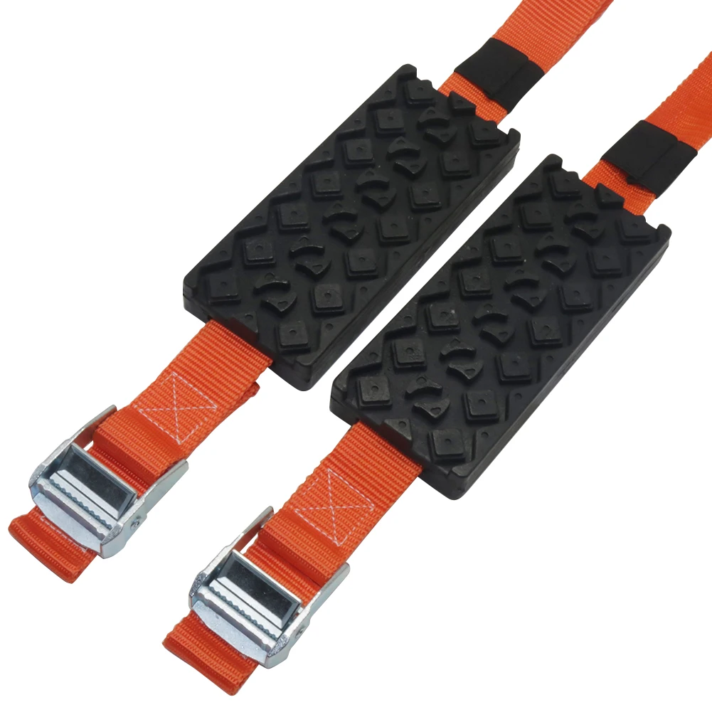 175x73mm Langlebige PU-Antirutsch-Reifentraktionsblöcke mit Tasche – Bild 3