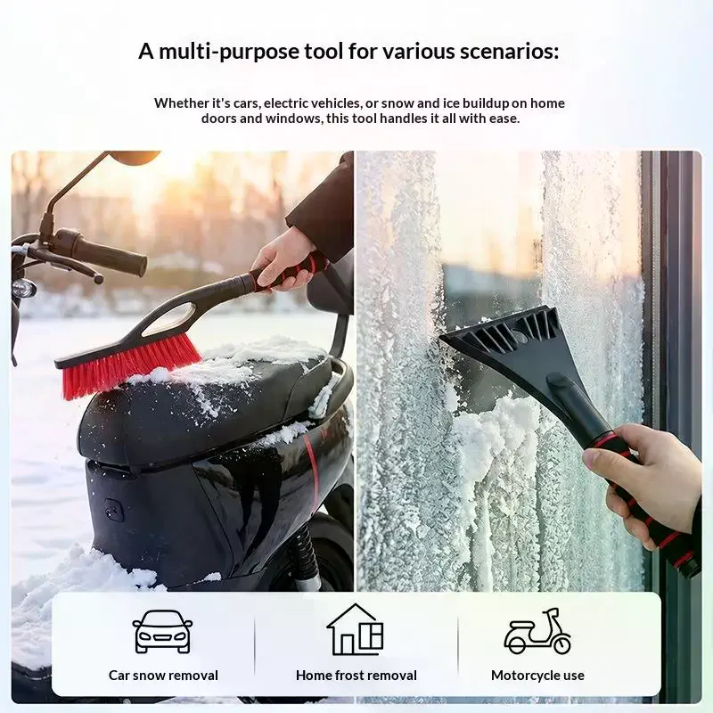 2-in-1-Autobürste und Eiskratzer, Autobürste, ergonomischer – Bild 6