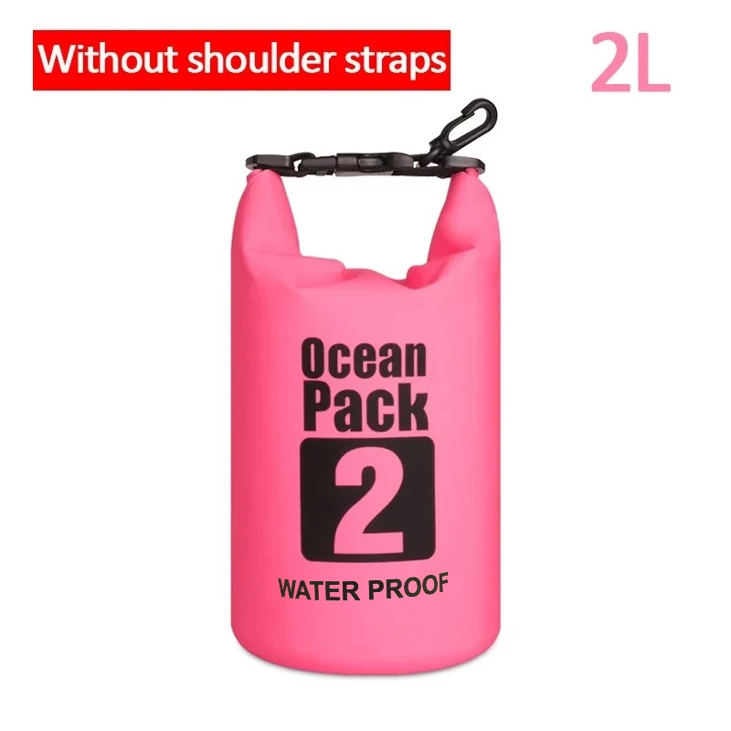 Wasserdichte Trocken-PVC-Taschen für Männer und Frauen, 2L/5L/10L/20L/30L, Outdoor-Schwimmeimertaschen