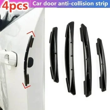Auto Anti-kollision Streifen Auto Tür Seite Anti-kollision Dekorative Schutz Platte Anti-scratch (4 Stück)