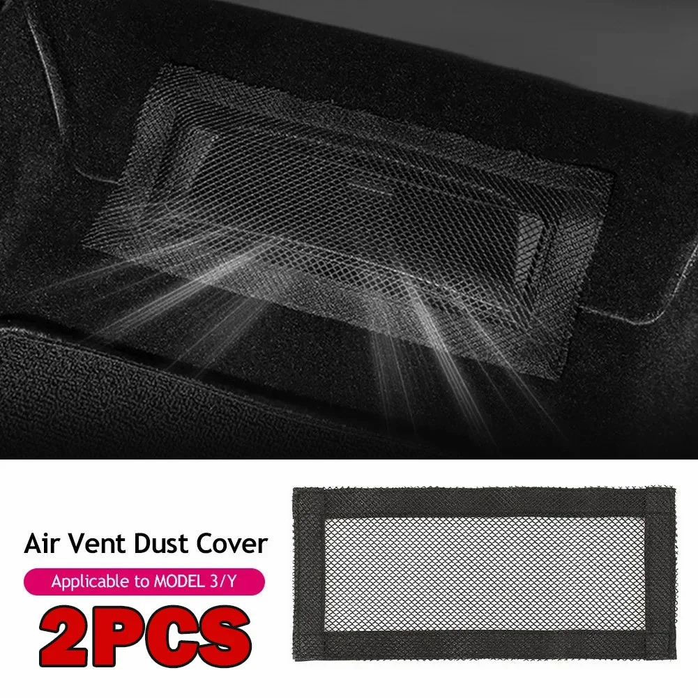 Air Outlet Abdeckung Für Tesla Modell 3Y Unter Sitz Anti-Blocking Staub Schutz Net Auto Styling Innen