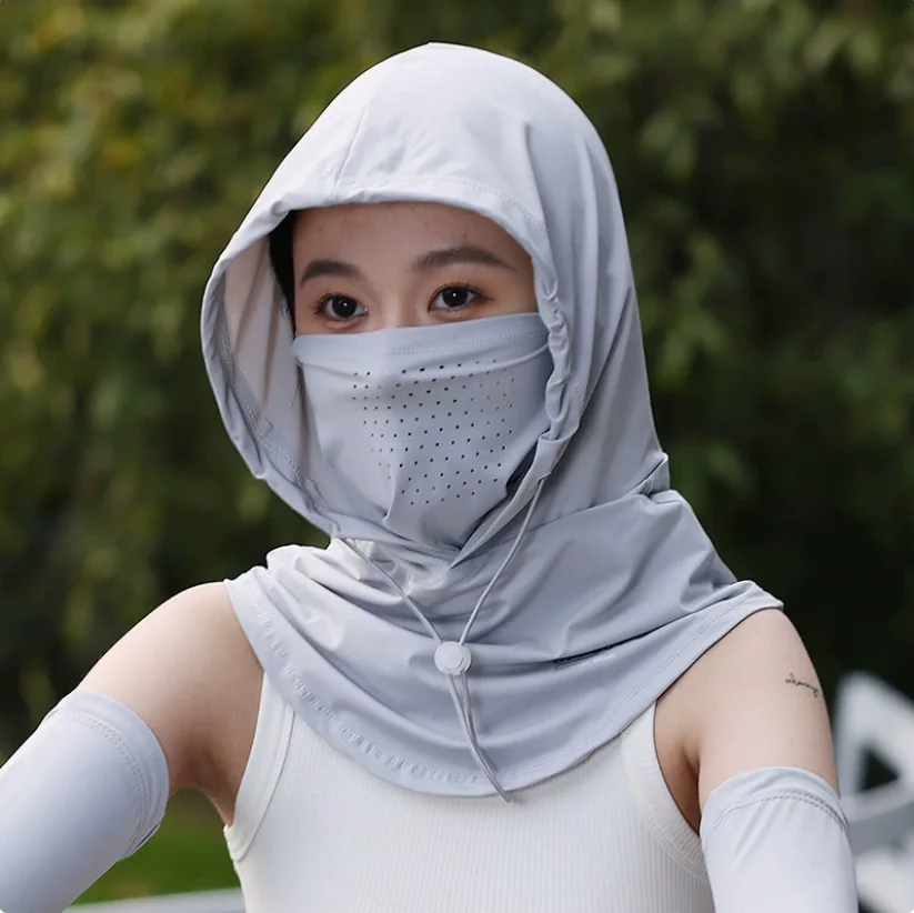 SEAMETAL Vollgesichtsmaske für Männer und Frauen, atmungsaktiv, lange – Bild 6
