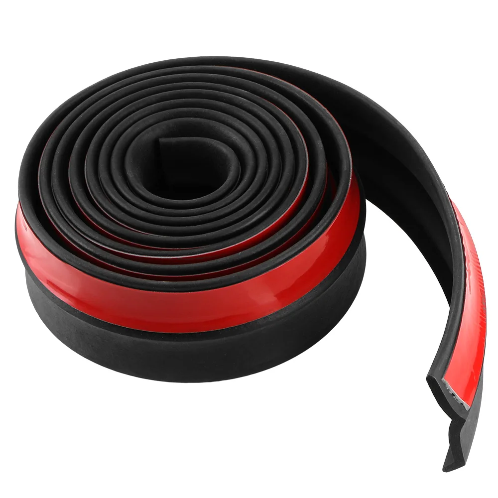 2,5 m Auto-Lippenrock-Schutz, Außenleisten, Auto-Frontstoßstangenlippe, universeller 60 mm breiter