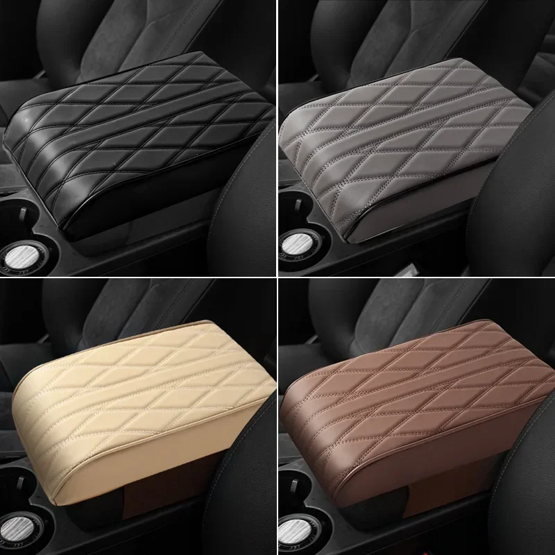 Auto Armlehne Matte Mittel konsole Armlehne Schutz kissen Wellens – Bild 4
