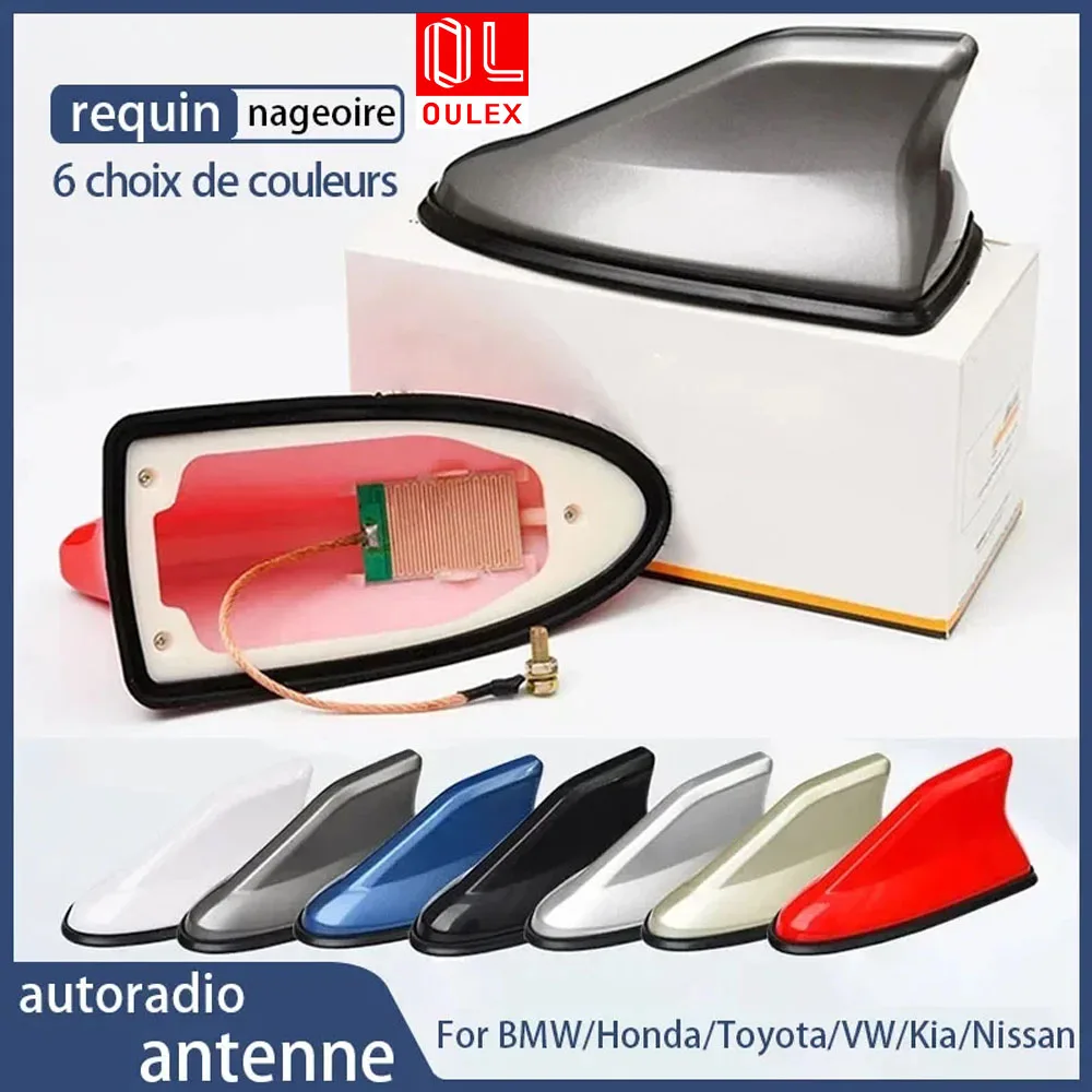 Auto Dach Shark Fin Antenne Topper Ersatz Auto Radio fm Antenne Signal Dekorative