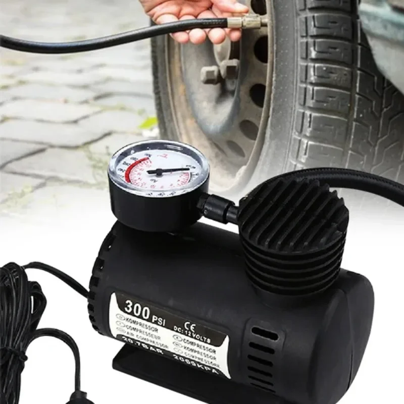 12V 300PSI Elektrischer Luftpumpe Mini-Luftkompressor Auto Elektrische Reifen-Luftpumpe Pumpe Elektrische