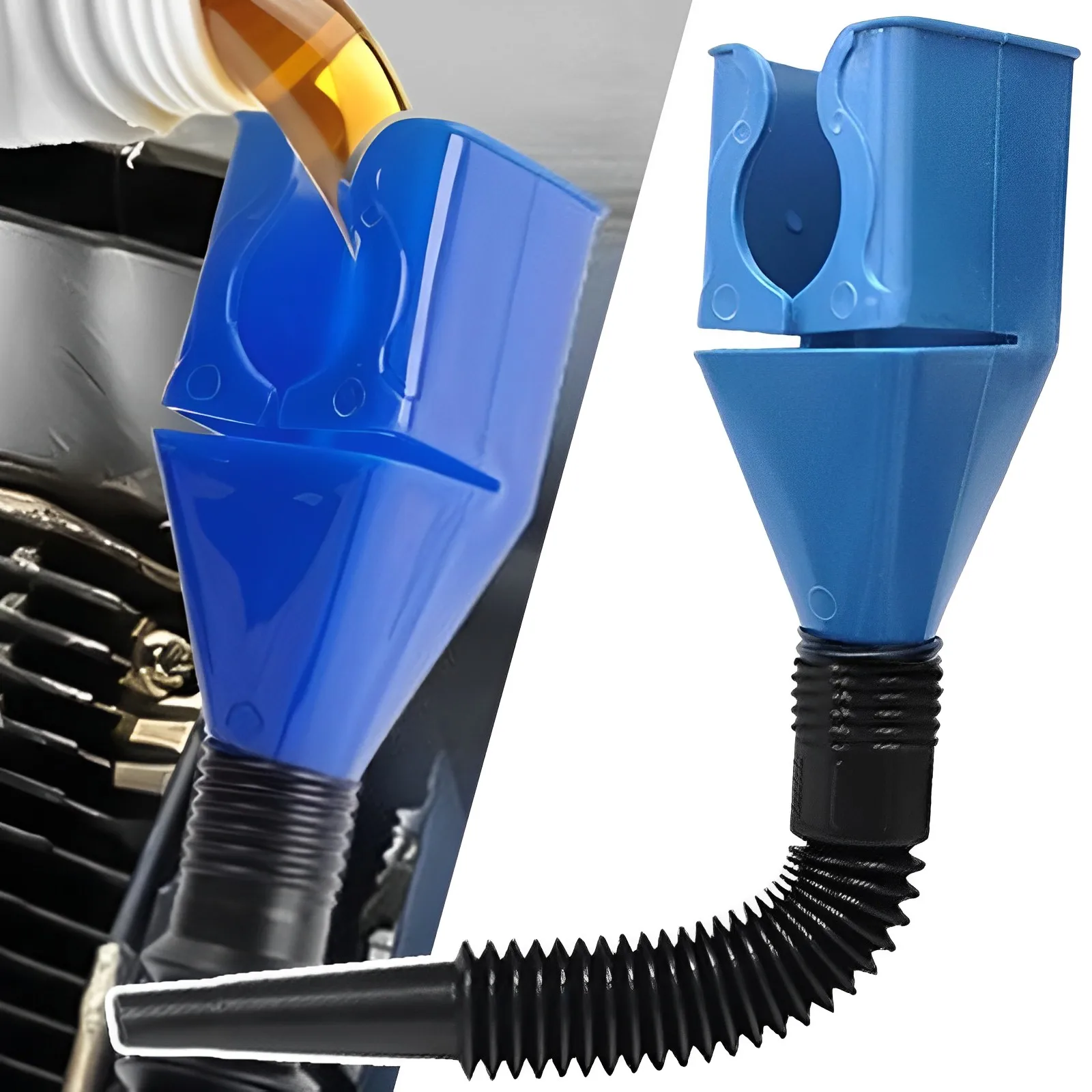 Teleskop Auto Tanken Trichter Universal Motor Öl Benzin Filter – Bild 3
