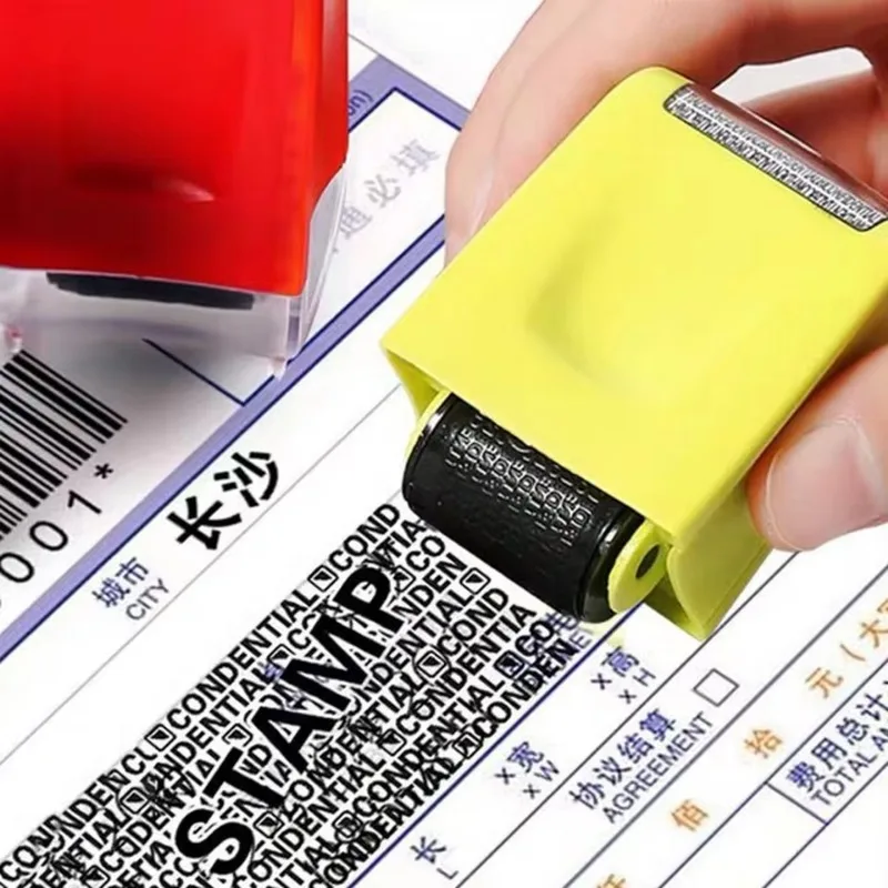 Stempelrolle, Diebstahlschutz, ID-Siegel, Abstrich, Privatsphäre – Bild 2