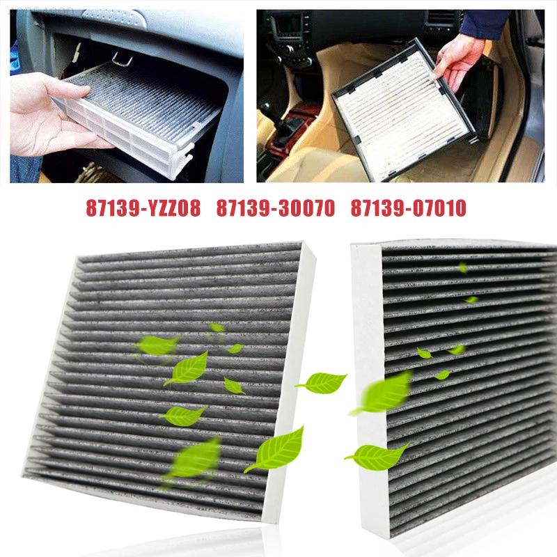 Auto Pollen Kabine Luftfilter 87139-YZZ08 87139-30070 87139-07010 Für Toyota Auris Avensis Camry Corolla Hilux