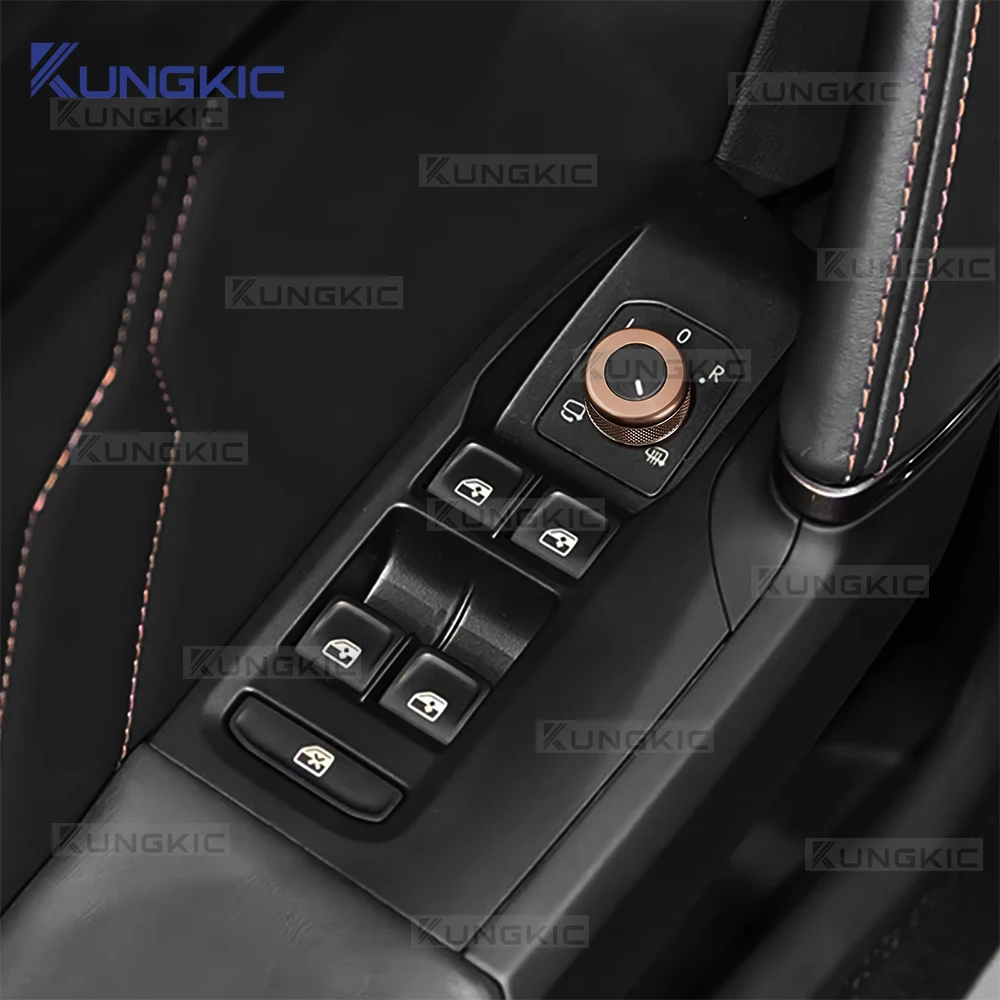 Auto Rückspiegel Fenster Metall Knopf Für Seat – Bild 4