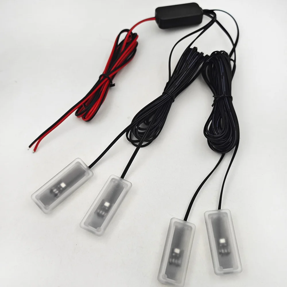 1-4 LED Ambientebeleuchtung, Auto-Innenraumbeleuchtung, Anschluss – Bild 3