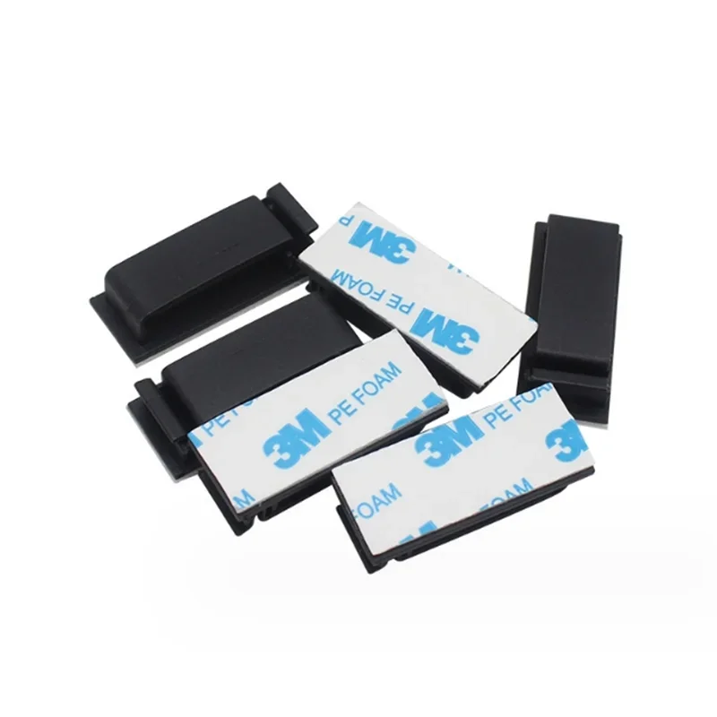 Kabelbefestigungsclip, Kabel-Draht-Sortierschnalle, Chassis-Organizer, 19 x 47 cm, Schwarz-Weiß-Organizer