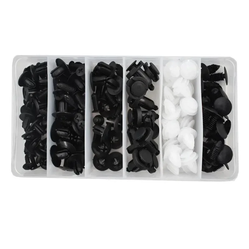 Auto Fastener Clip Kit Fender Niet Clips Auto Körper Push (100 Stück) – Bild 4