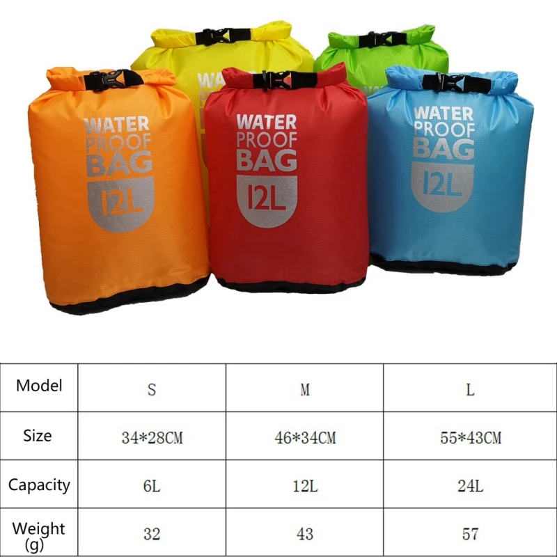 Wasserdichter Packsack zum Schwimmen, Rafting, Kajakfahren – Bild 2