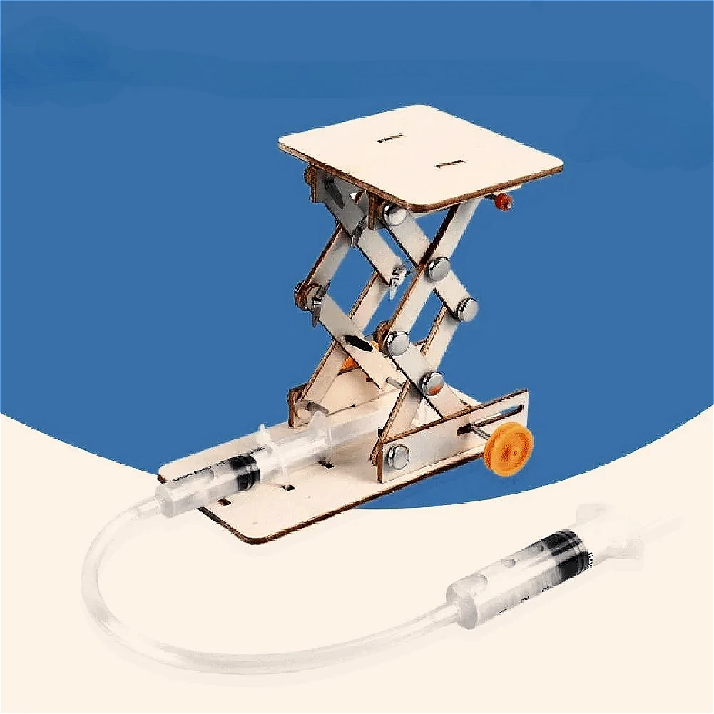 DIY Wissenschaftsspielzeug, hydraulisches Hubtischmodell – Bild 4