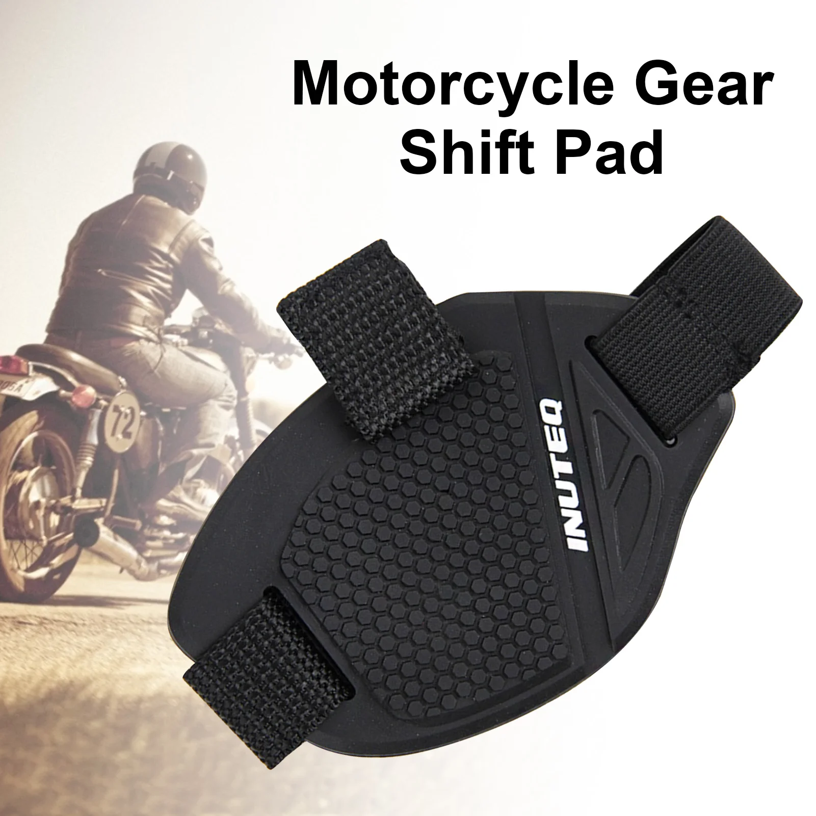 Motorrad Shift Pad Gummi Boot Schutzhülle Einstellbare Shifter Schild – Bild 3