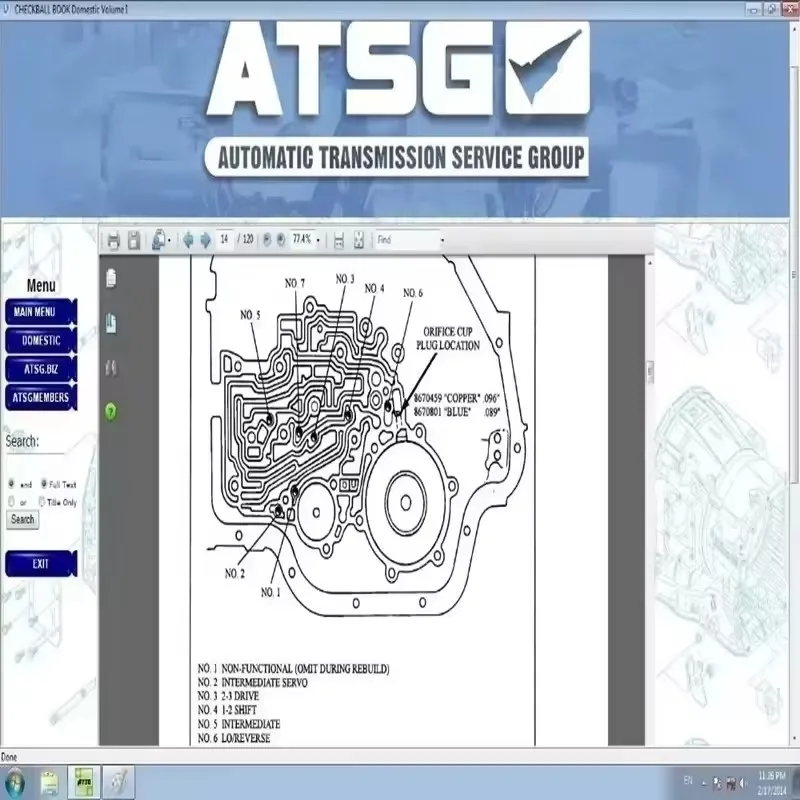 ATSG 2017 Auto-Reparatursoftware ATSG Automatic Transmissions Service – Bild 4
