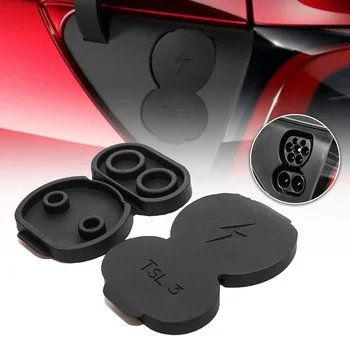 Tesla Modell 3 Zubehör Europa Stecker Auto Lade Port Staub Schutzhülle Auto Modell Y Modell 3 Zubehör 2021