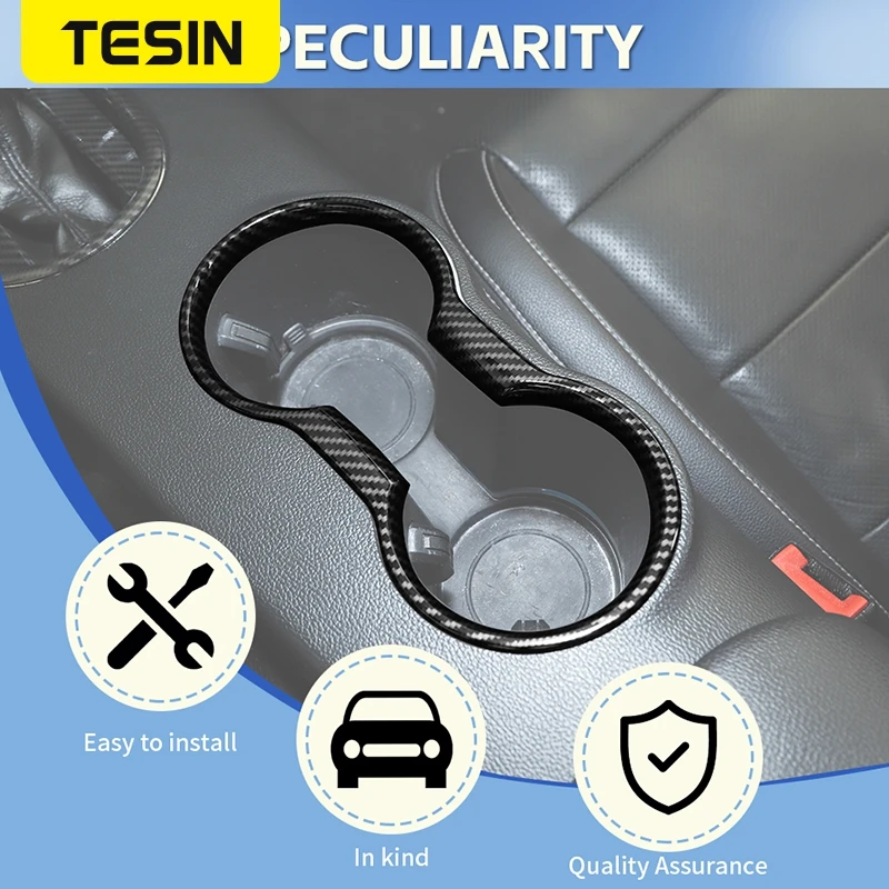 Auto Front Wasser Tasse Halter Dekoration Abdeckung Trim Rahmen – Bild 6