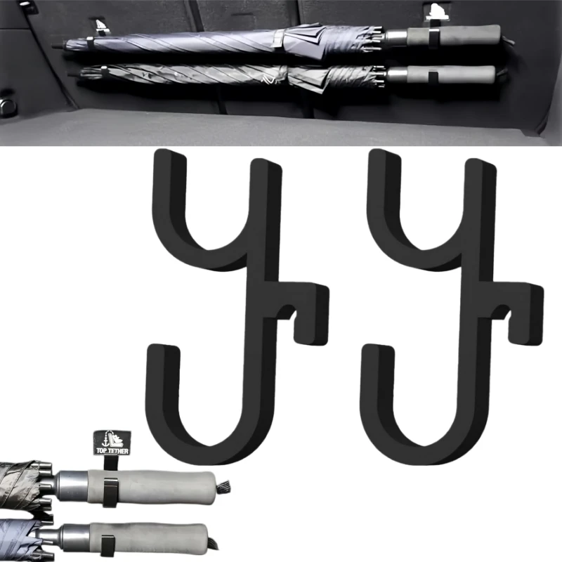 Auto-Schirmhalter für den Kofferraum, geeignet für alle Autos mit bohrfreier Installation, Pflanzen