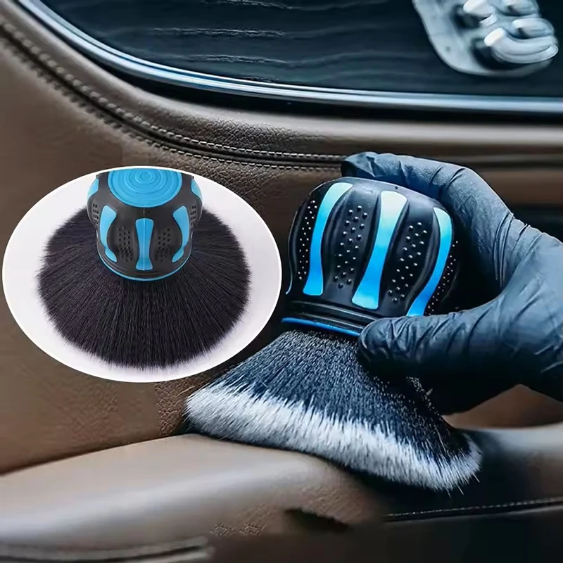Auto-Detailing-Bürsten mit Aufbewahrungsständer, weiche Borsten – Bild 5